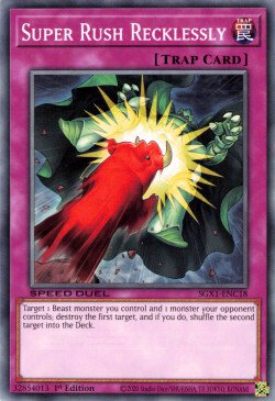 Super Rush Recklessly [SGX1-ENC18] Common | Card Merchant Takapuna