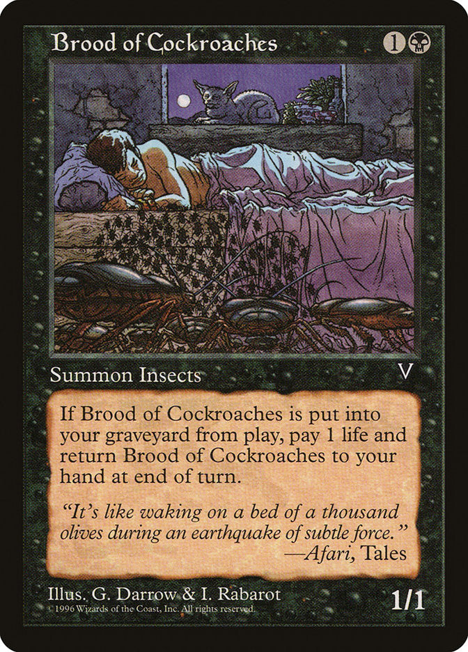 Brood of Cockroaches [Visions] | Card Merchant Takapuna