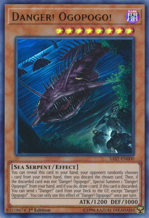 Danger! Ogopogo! [SAST-EN000] Ultra Rare | Card Merchant Takapuna