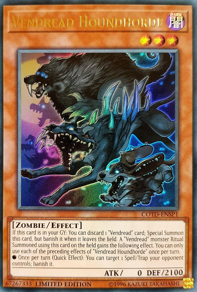 Vendread Houndhorde [COTD-ENSP1] Ultra Rare | Card Merchant Takapuna