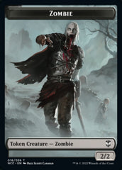 Zombie // Drake Double-Sided Token [Streets of New Capenna Commander Tokens] | Card Merchant Takapuna