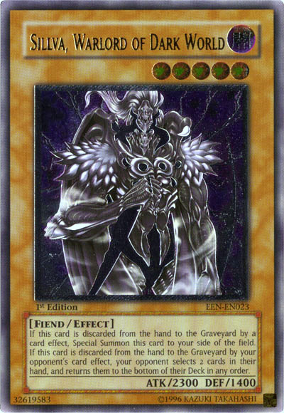 Sillva, Warlord of Dark World [EEN-EN023] Ultimate Rare | Card Merchant Takapuna