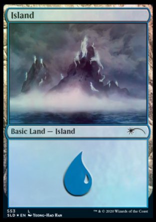 Island (Spirits) (553) [Secret Lair Drop Promos] | Card Merchant Takapuna