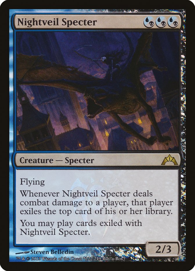 Nightveil Specter (Buy-A-Box) [Gatecrash Promos] | Card Merchant Takapuna