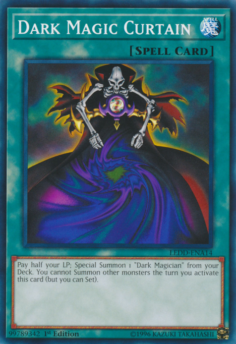 Dark Magic Curtain [LEDD-ENA14] Common | Card Merchant Takapuna