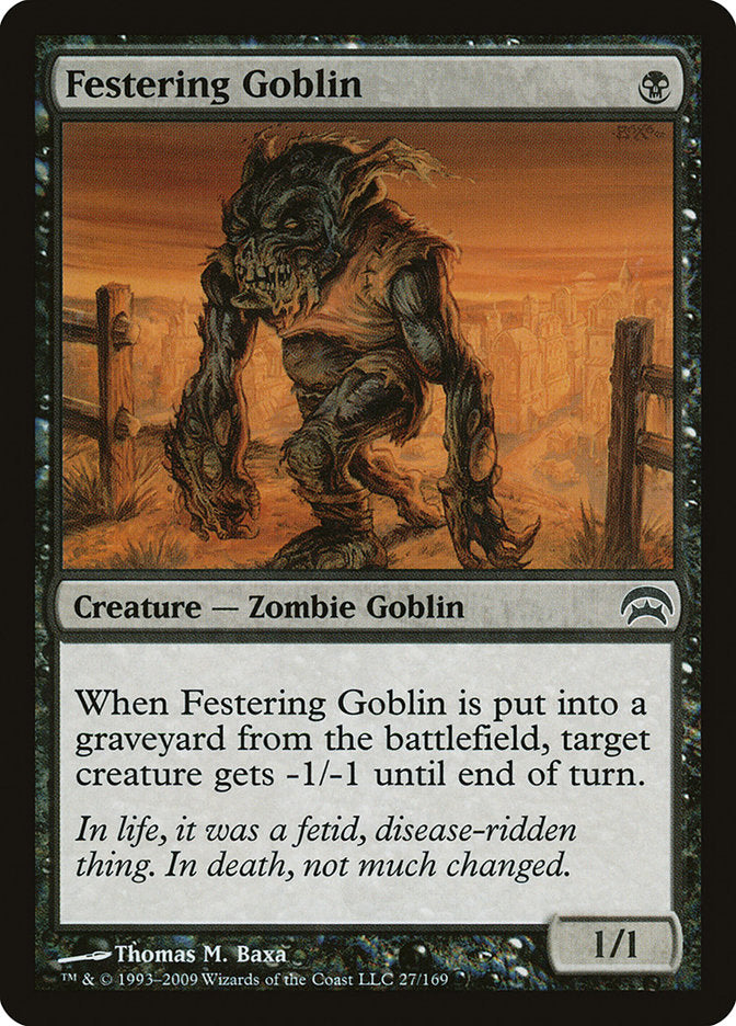 Festering Goblin [Planechase] | Card Merchant Takapuna