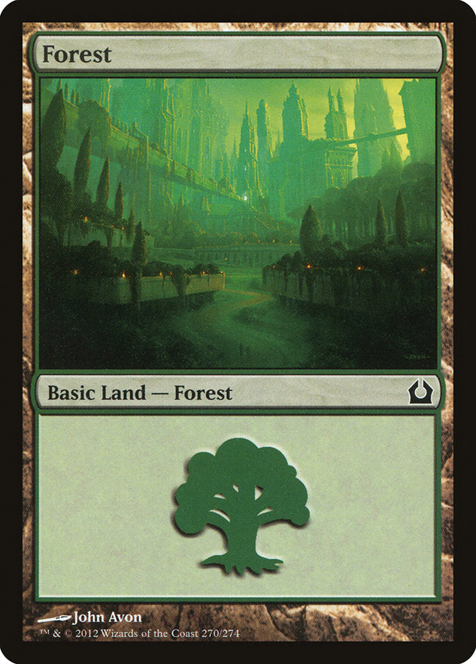 Forest (270) [Return to Ravnica] | Card Merchant Takapuna