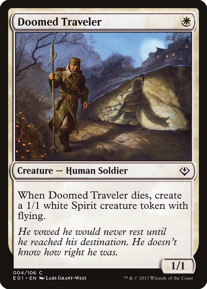 Doomed Traveler [Archenemy: Nicol Bolas] | Card Merchant Takapuna