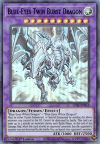 Blue-Eyes Twin Burst Dragon (Blue) [LDS2-EN019] Ultra Rare | Card Merchant Takapuna