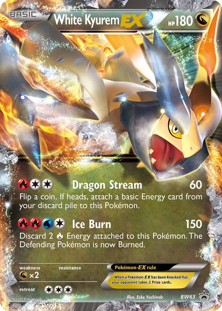 White Kyurem EX (BW63) [Black & White: Black Star Promos] | Card Merchant Takapuna