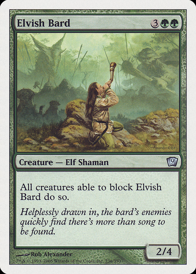 Elvish Bard [Ninth Edition] | Card Merchant Takapuna