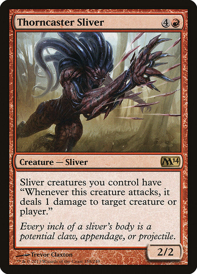 Thorncaster Sliver [Magic 2014] | Card Merchant Takapuna