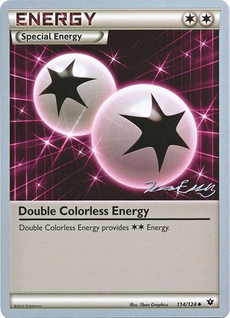 Double Colorless Energy (114/124) (Bebe - Jesper Eriksen) [World Championships 2016] | Card Merchant Takapuna