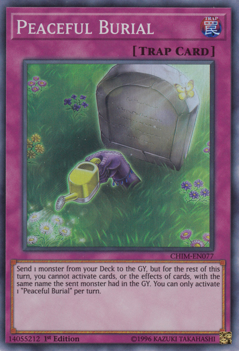 Peaceful Burial [CHIM-EN077] Super Rare | Card Merchant Takapuna