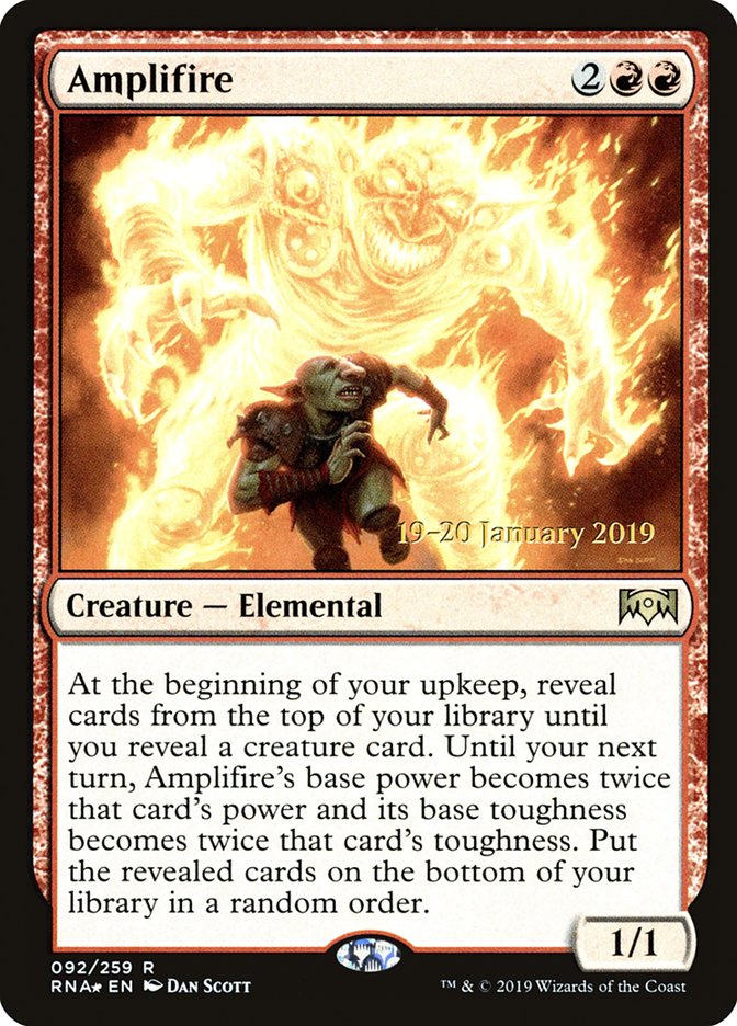 Amplifire [Ravnica Allegiance Prerelease Promos] | Card Merchant Takapuna