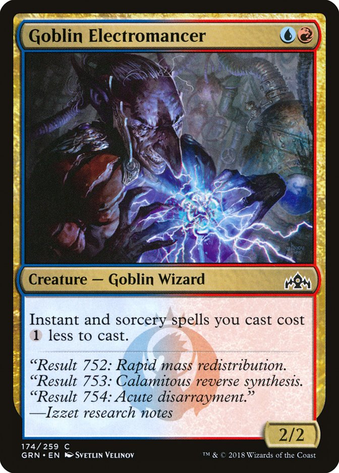 Goblin Electromancer [Guilds of Ravnica] | Card Merchant Takapuna