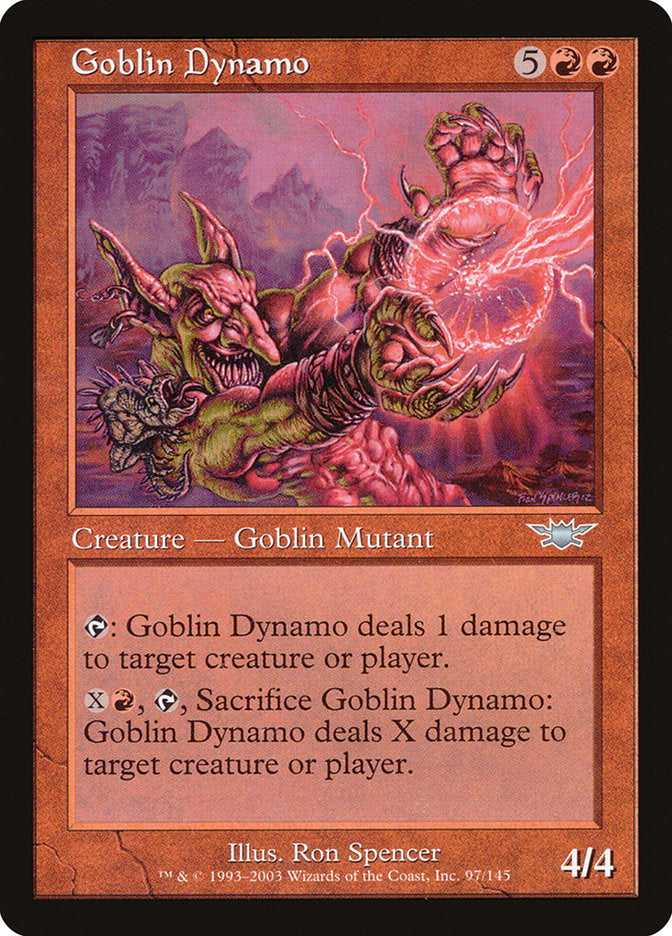 Goblin Dynamo [Legions] | Card Merchant Takapuna