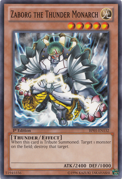 Zaborg the Thunder Monarch [BP01-EN132] Common | Card Merchant Takapuna