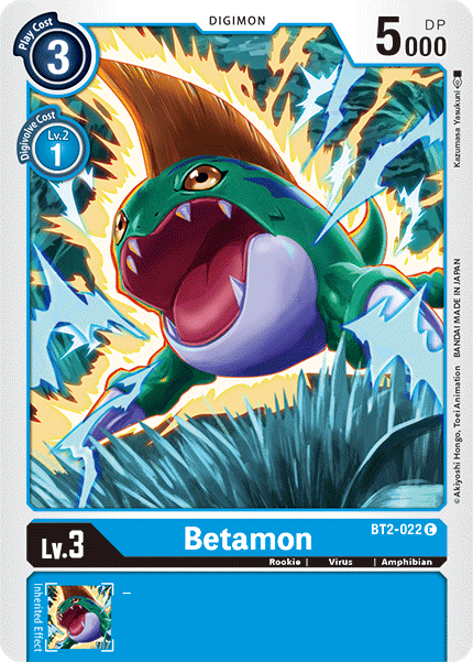 Betamon [BT2-022] [Release Special Booster Ver.1.5] | Card Merchant Takapuna