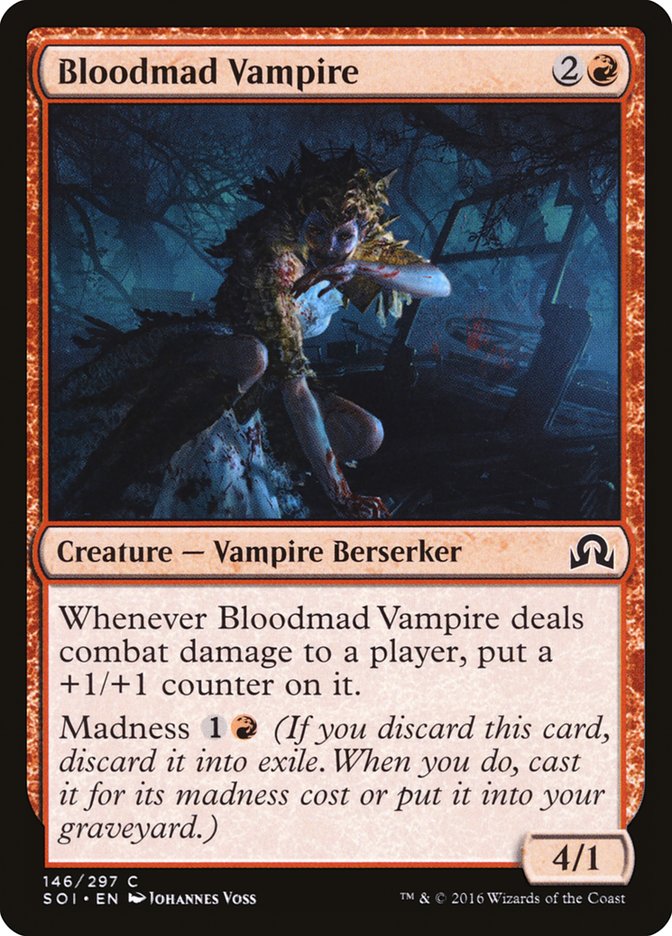 Bloodmad Vampire [Shadows over Innistrad] | Card Merchant Takapuna