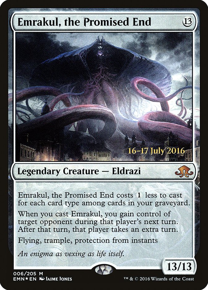 Emrakul, the Promised End [Eldritch Moon Prerelease Promos] | Card Merchant Takapuna