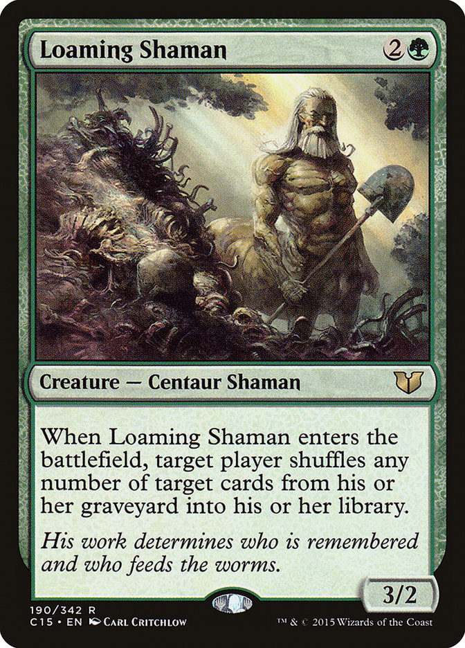 Loaming Shaman [Commander 2015] | Card Merchant Takapuna