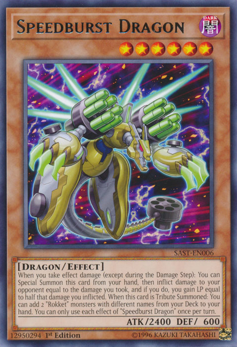 Speedburst Dragon [SAST-EN006] Rare | Card Merchant Takapuna