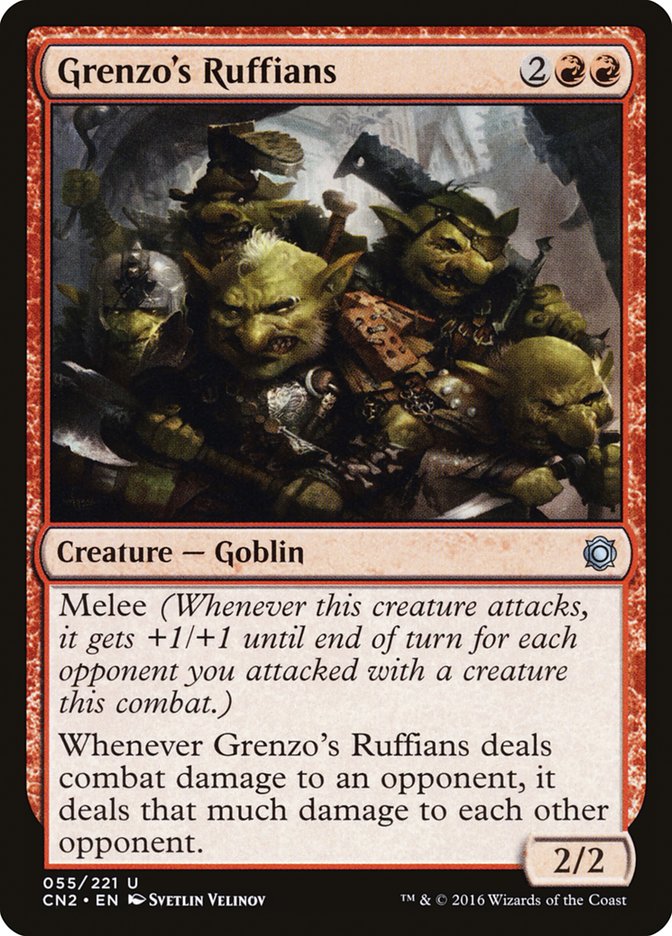 Grenzo's Ruffians [Conspiracy: Take the Crown] | Card Merchant Takapuna