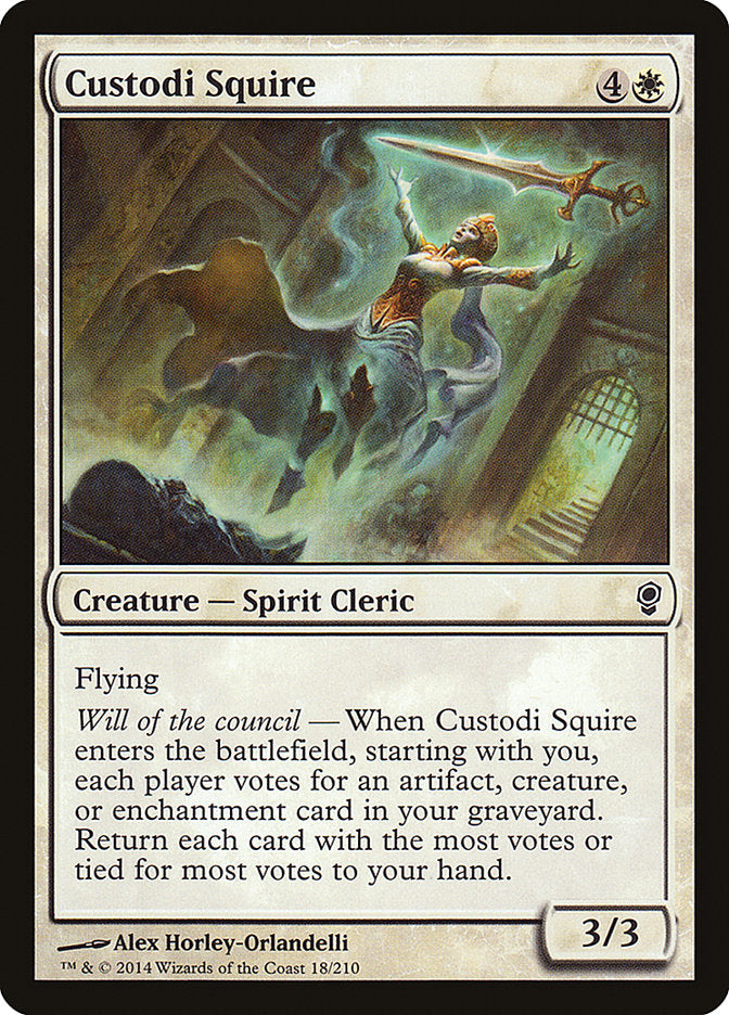 Custodi Squire [Conspiracy] | Card Merchant Takapuna