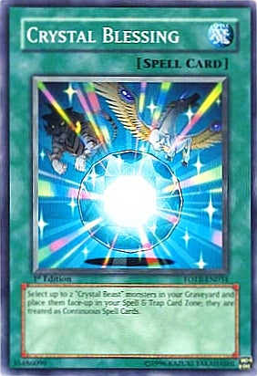 Crystal Blessing [FOTB-EN034] Common | Card Merchant Takapuna