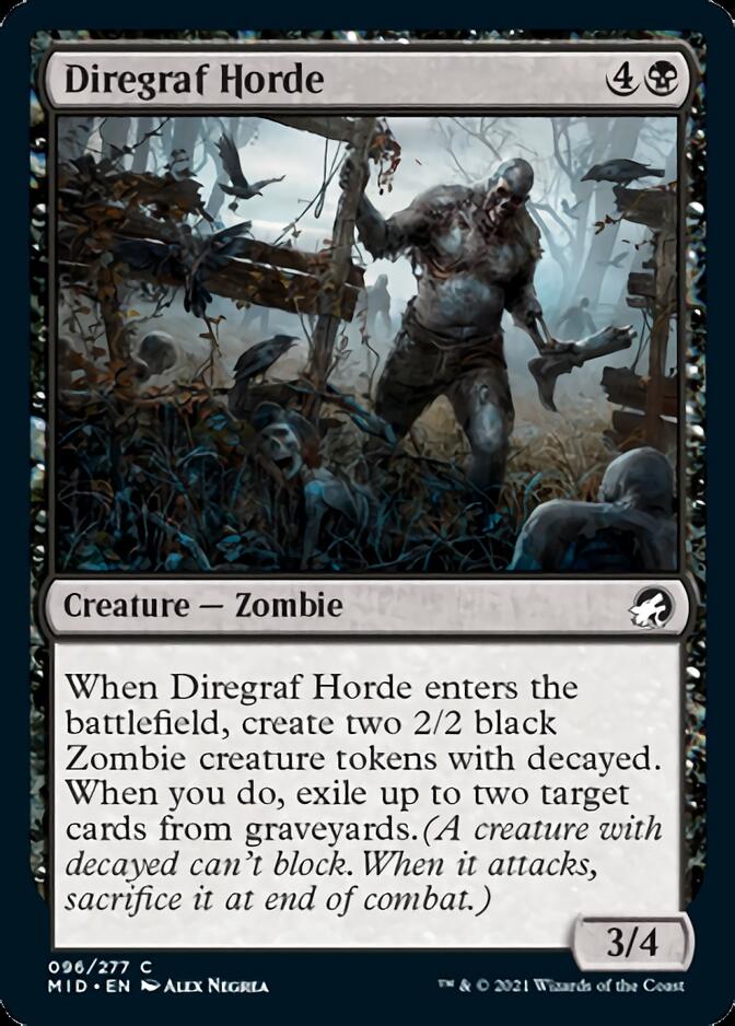 Diregraf Horde [Innistrad: Midnight Hunt] | Card Merchant Takapuna