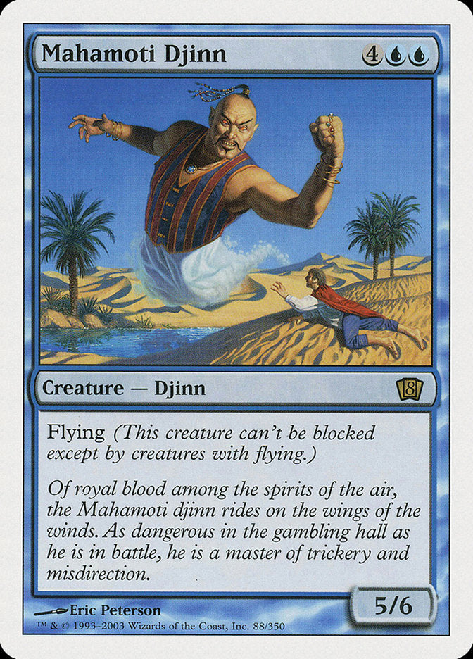 Mahamoti Djinn [Eighth Edition] | Card Merchant Takapuna