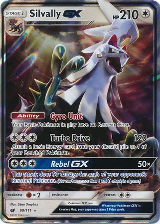 Silvally GX (90/111) (Jumbo Card) [Sun & Moon: Crimson Invasion] | Card Merchant Takapuna