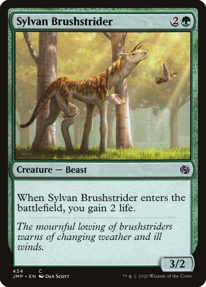 Sylvan Brushstrider [Jumpstart] | Card Merchant Takapuna