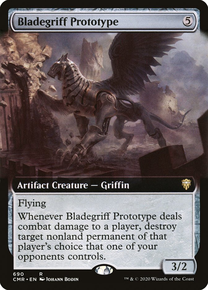 Bladegriff Prototype (Extended Art) [Commander Legends] | Card Merchant Takapuna