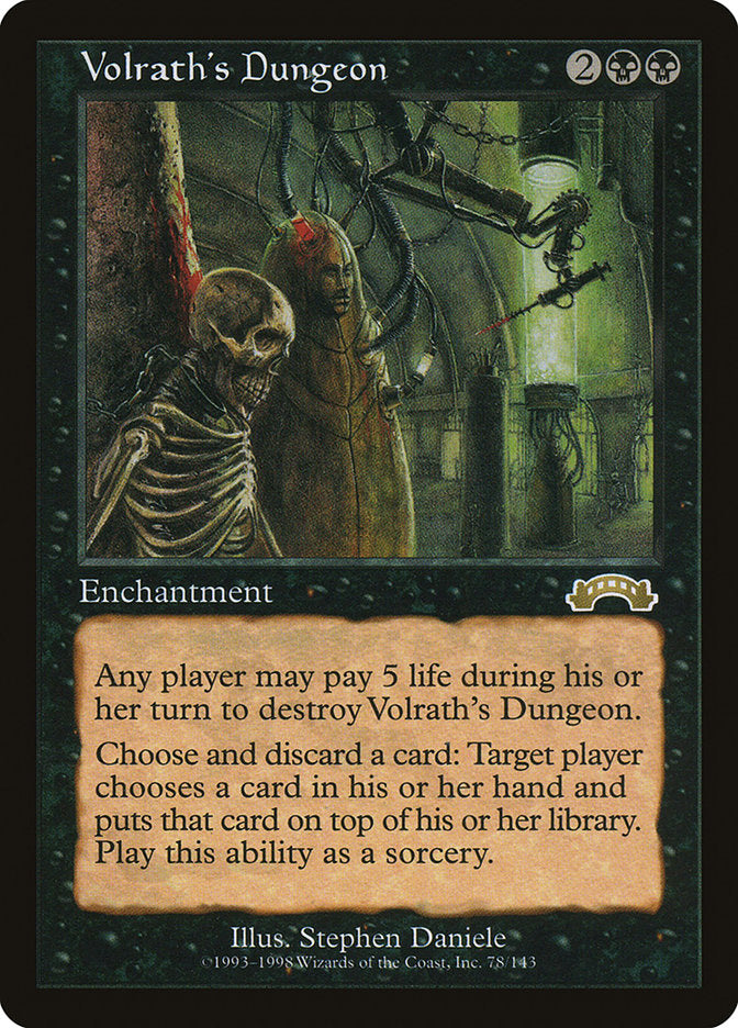 Volrath's Dungeon [Exodus] | Card Merchant Takapuna