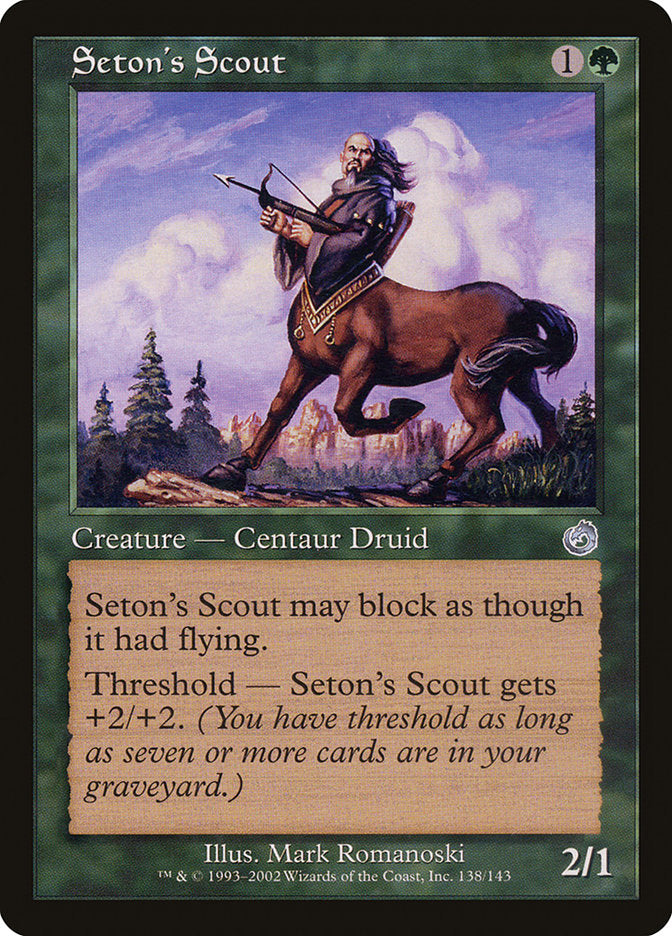 Seton's Scout [Torment] | Card Merchant Takapuna