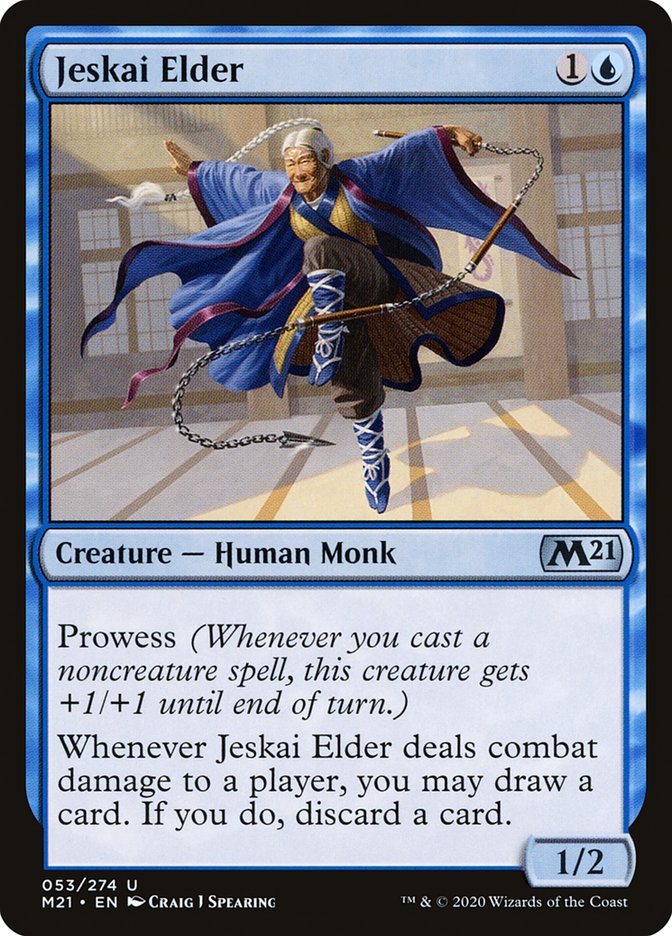 Jeskai Elder [Core Set 2021] | Card Merchant Takapuna