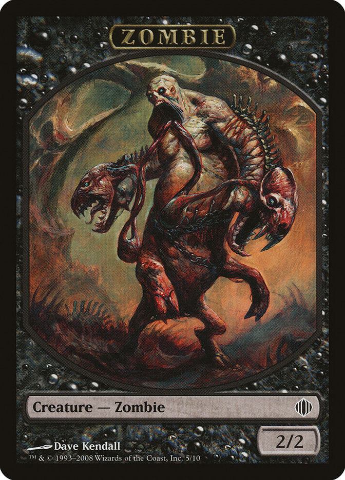 Zombie Token [Shards of Alara Tokens] | Card Merchant Takapuna