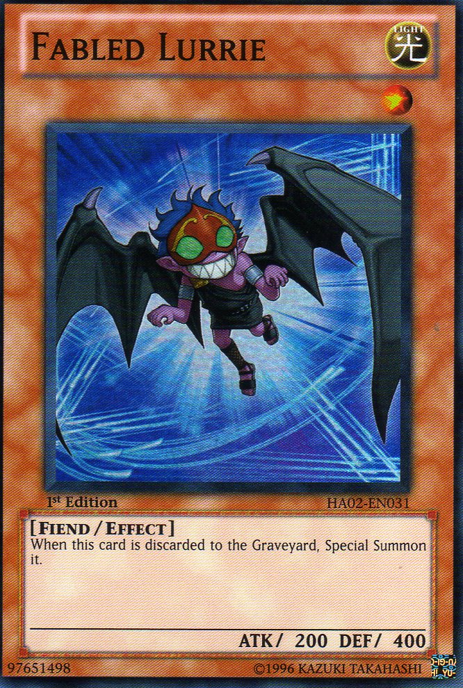 Fabled Lurrie [HA02-EN031] Super Rare | Card Merchant Takapuna