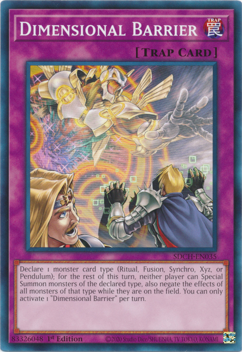 Dimensional Barrier [SDCH-EN035] Common | Card Merchant Takapuna