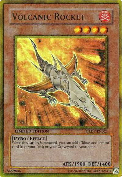 Volcanic Rocket [GLD2-EN023] Ultra Rare | Card Merchant Takapuna