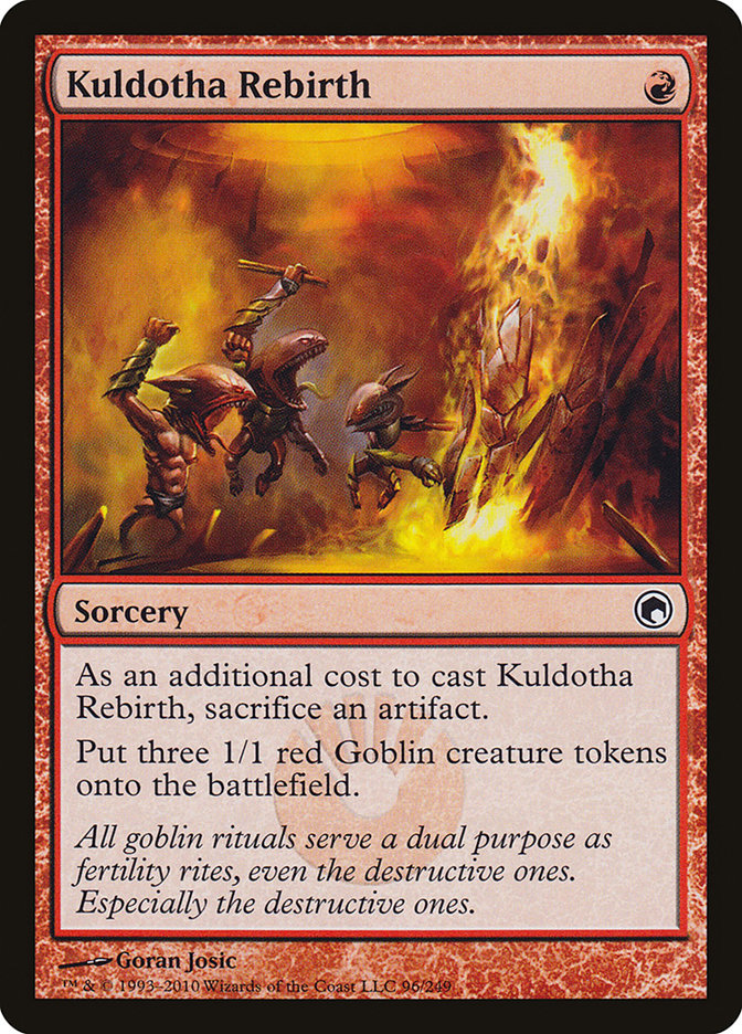 Kuldotha Rebirth [Scars of Mirrodin] | Card Merchant Takapuna