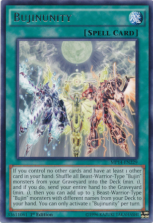 Bujinunity [MP14-EN229] Rare | Card Merchant Takapuna