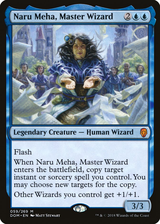 Naru Meha, Master Wizard [Dominaria] | Card Merchant Takapuna