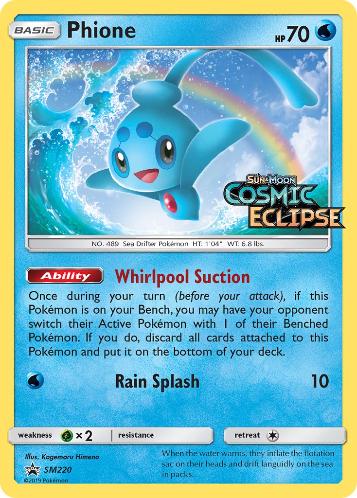 Phione (SM220) [Sun & Moon: Black Star Promos] | Card Merchant Takapuna