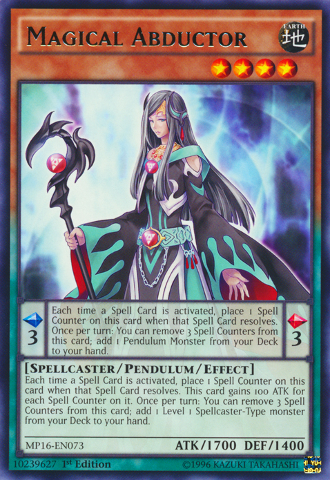 Magical Abductor [MP16-EN073] Rare | Card Merchant Takapuna