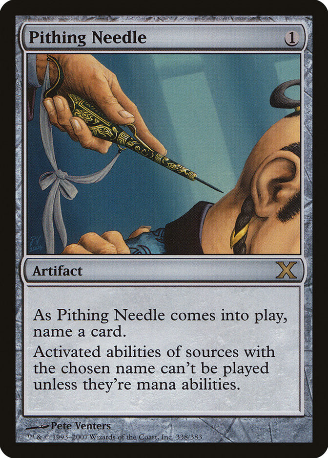 Pithing Needle [Tenth Edition] | Card Merchant Takapuna