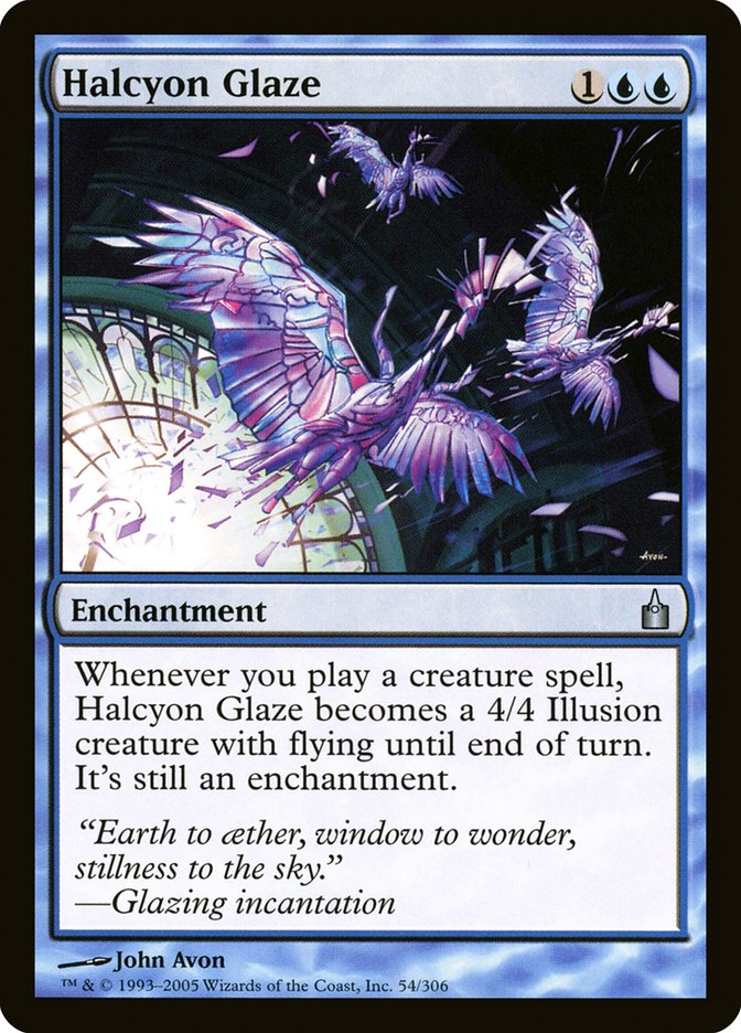 Halcyon Glaze [Ravnica: City of Guilds] | Card Merchant Takapuna