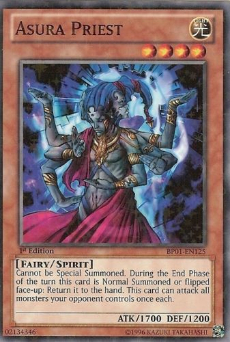 Asura Priest [BP01-EN125] Starfoil Rare | Card Merchant Takapuna